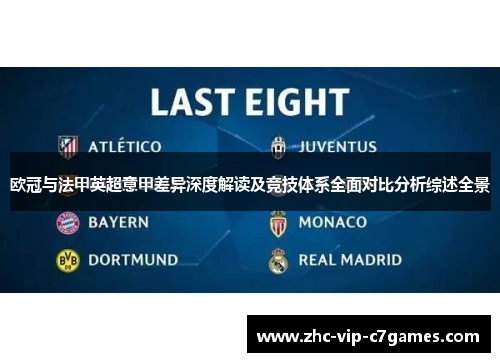 欧冠与法甲英超意甲差异深度解读及竞技体系全面对比分析综述全景